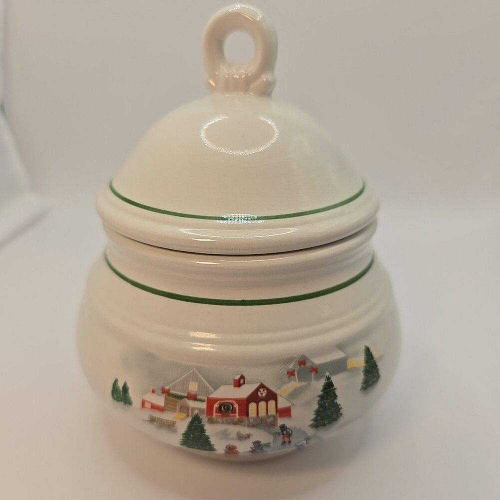 Vintage Sango Silent Night Cream Holiday Joan Luntz 3900